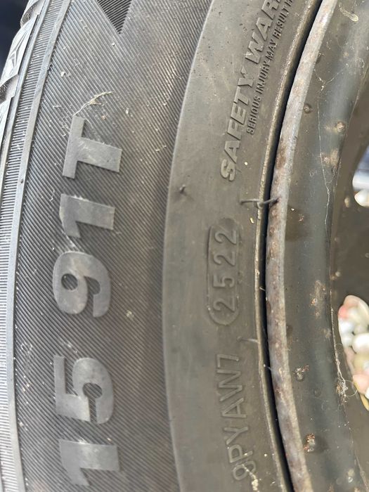 Zestaw kół zimowych 195/65 R15 felgi 4x108