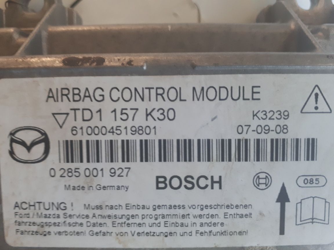 Плата оригинал  AIRBAG CONTROL MODULE (Bosch) Mazda CX 9 USA 2008