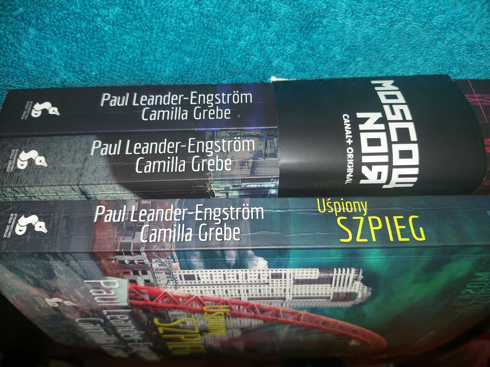 Trylogia"Mroczna Moskwa"3 szt,Paul Leander-Engstrom,Camilla Grebe