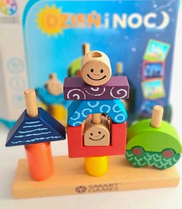 Gra logiczna Dzień i noc Smart Games Granna dla dzieci