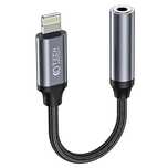 Adapter Tech-Protect UltraBoost Lightning / mini jack 3.5mm - czarny