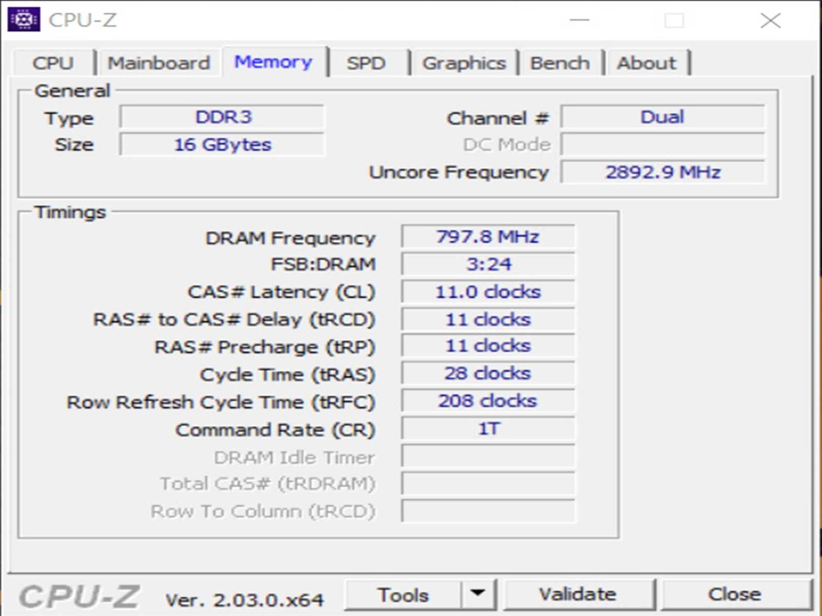 DDR3 8GB AdaTa 12800 L