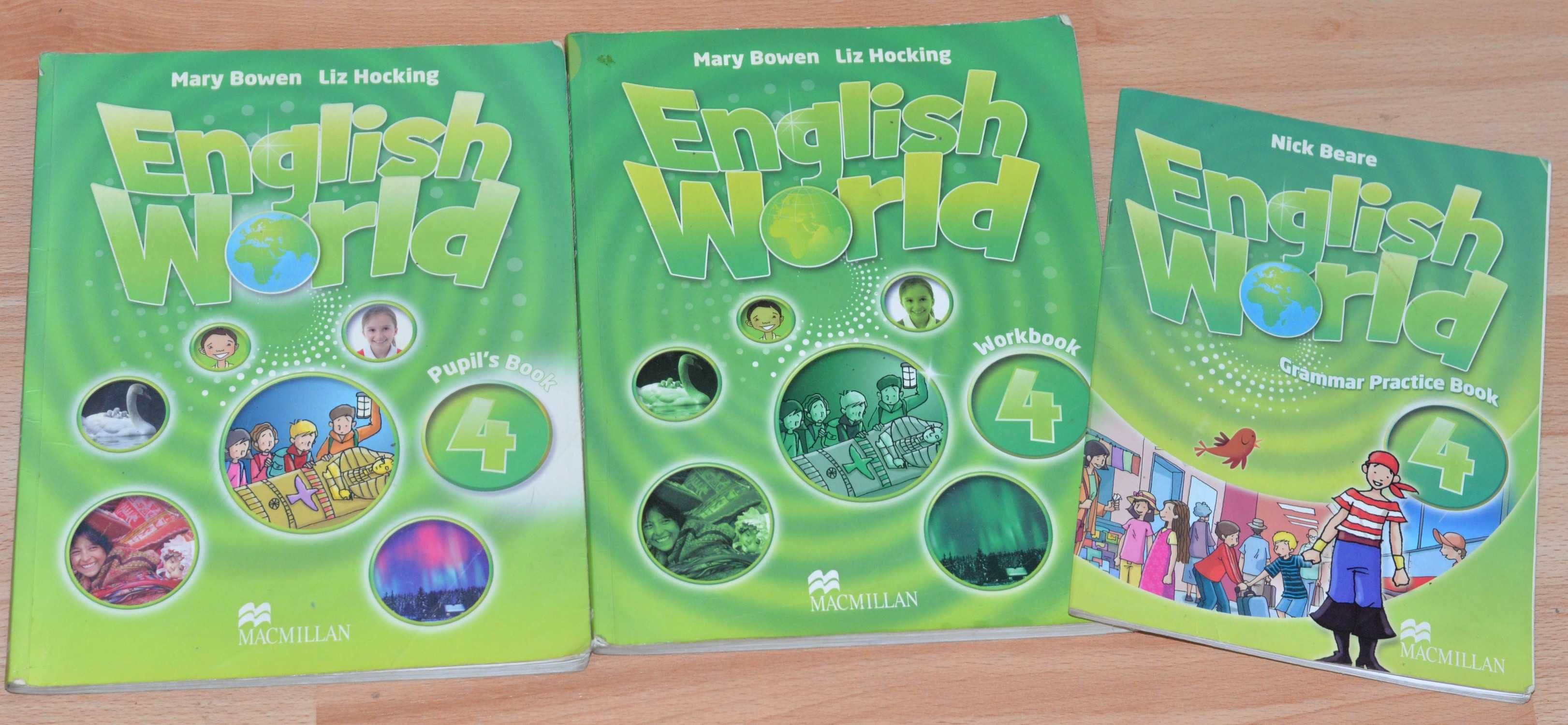 Книжки з англійської мови: English World, Excellent, Dive into english