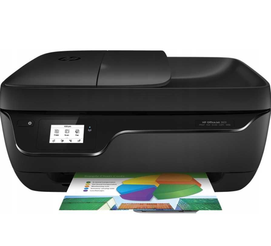 Drukarka wielofunkcyjna atramentowa kolor HP OfficeJet 3831 jak nowa