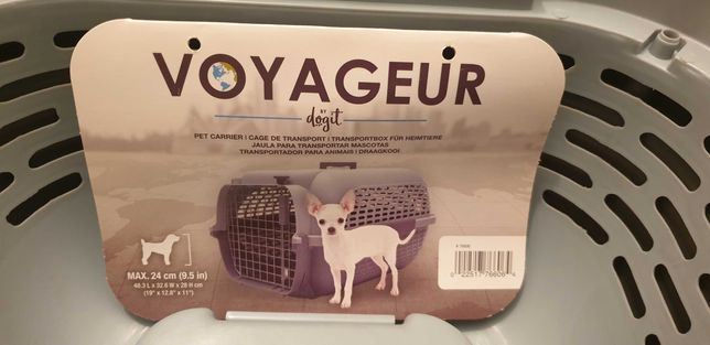 Caixa de Transporte para Animais - Porte pequeno - Voyageur
