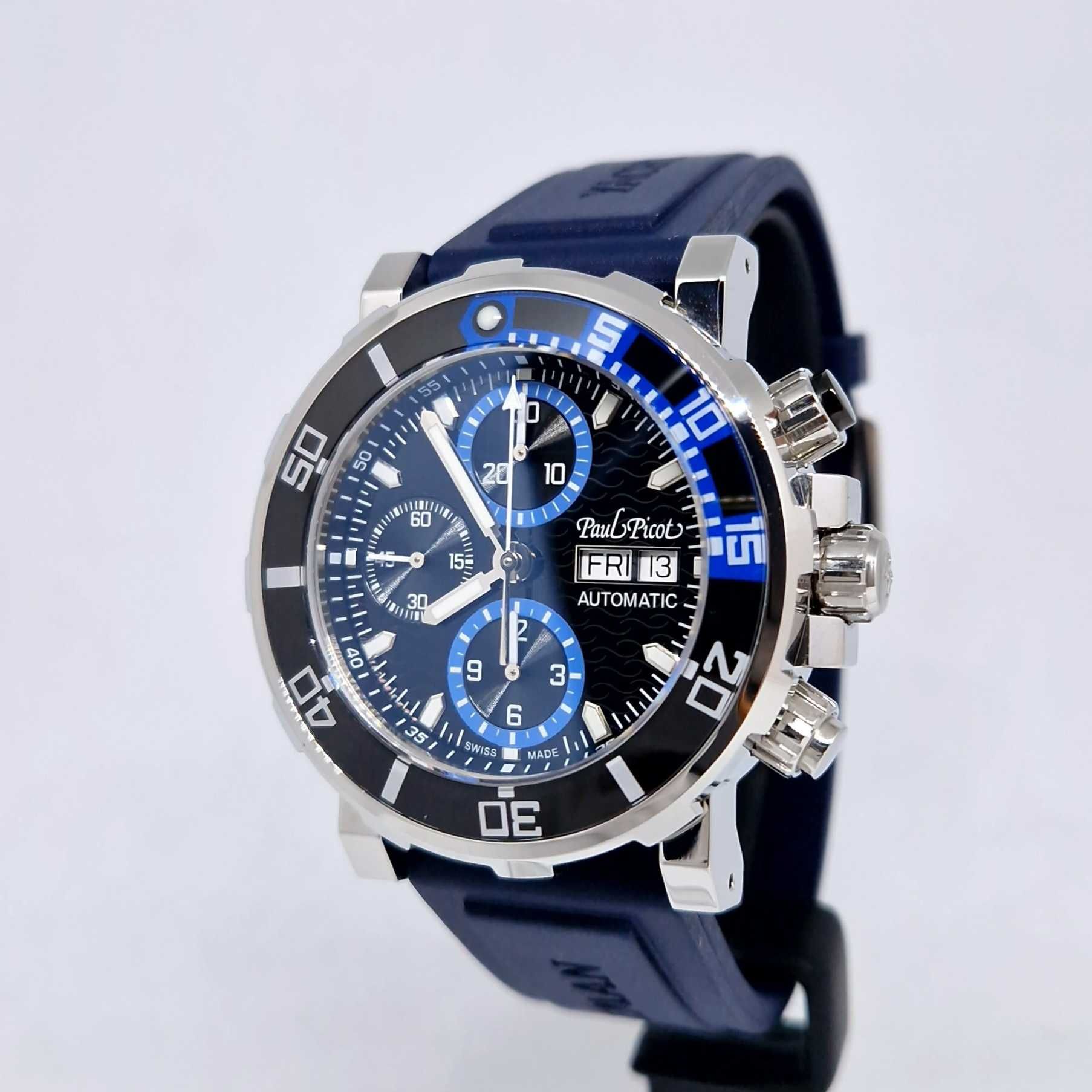 Paul Picot Yachtman III Chronograph P1127NBS.SG.3608CM010