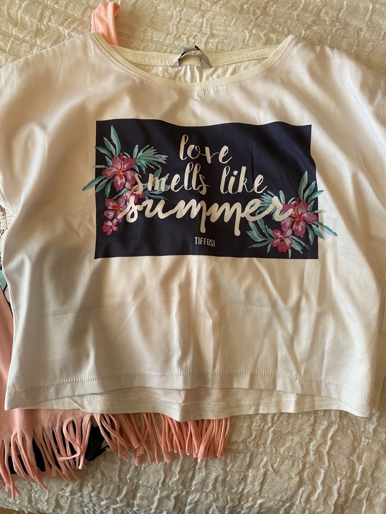 Conjunto tops/t-shirts