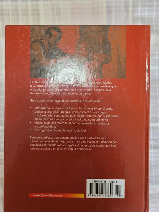 Livro Medicina "Cirurgia - Patologia e Clínica"