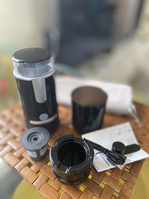 Cafeteira Portátil Nova Compatível com Cápsulas DG,Nespresso e café