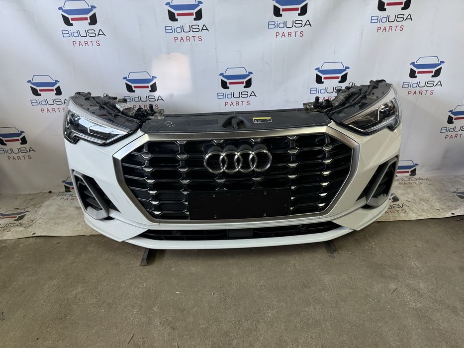 Zderzak Przedni Audi Q3 2021- Kompletny Przód z Chłodnicami 83A