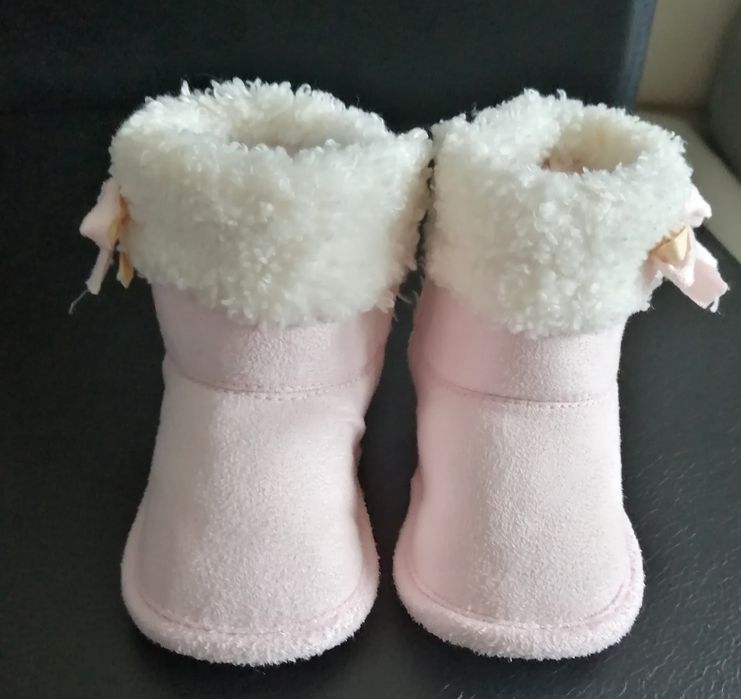 Kozaczki niemowlęce dziewczynka