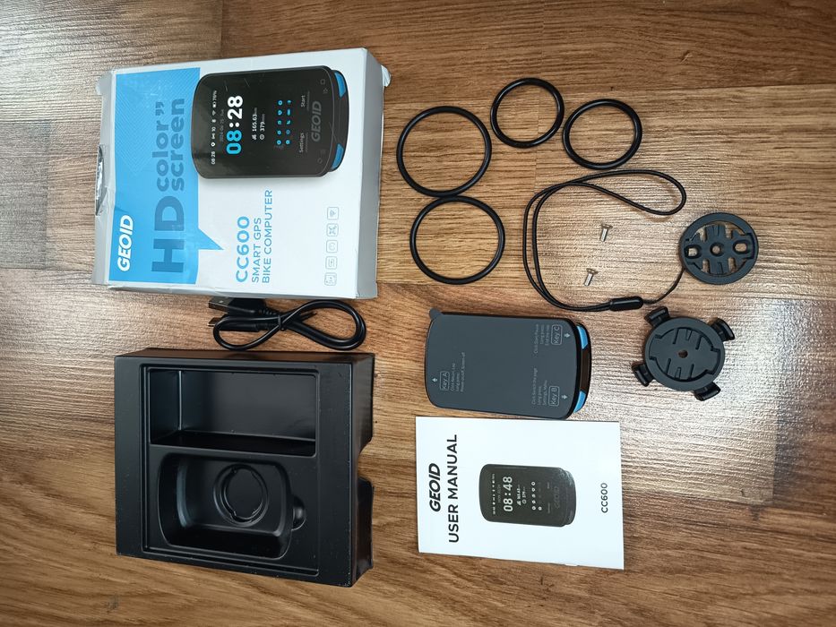 Licznik rowerowy GPS GEOID CC600 kolorowy ekran HD