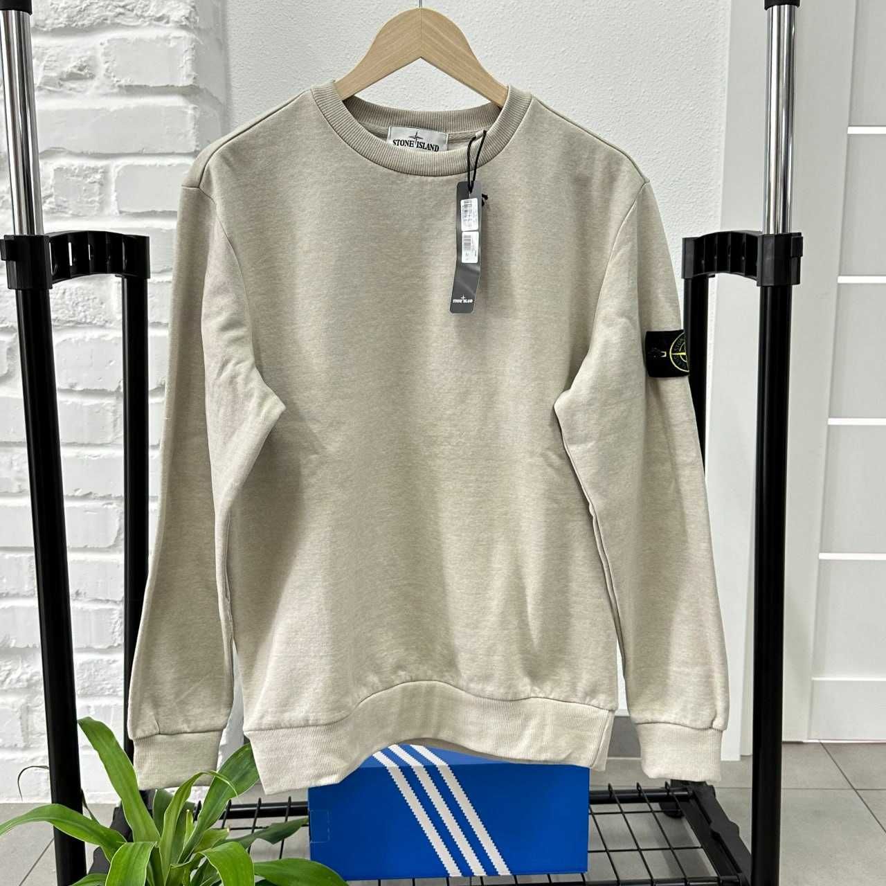 Новая кофта | Stone Island Світшот Чорний | Зіп Худі Стон Айленд