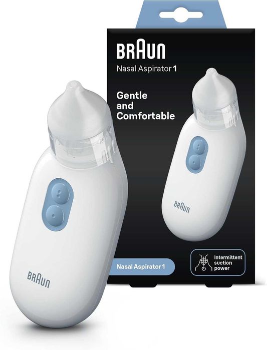 Aspirator do nosa dla dzieci i niemowląt BRAUN Nasal Aspirator 1