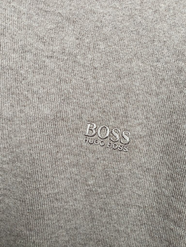 Sweter męski Hugo Boss extrafine merino wełna czysta Virgin wool