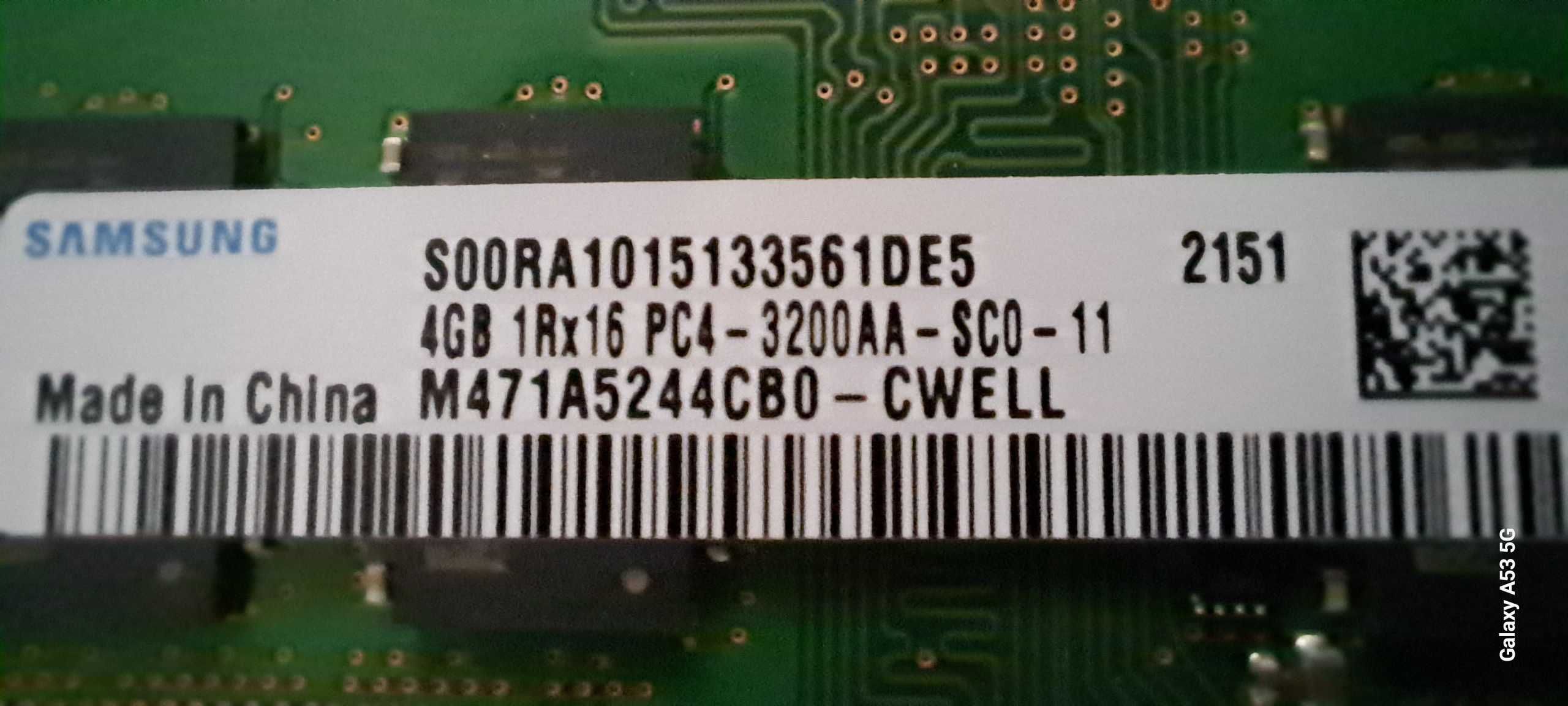 DDR4 3200MHz 4GB Samsung