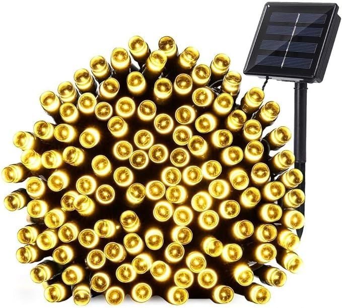 Lampki solarne 12m długie