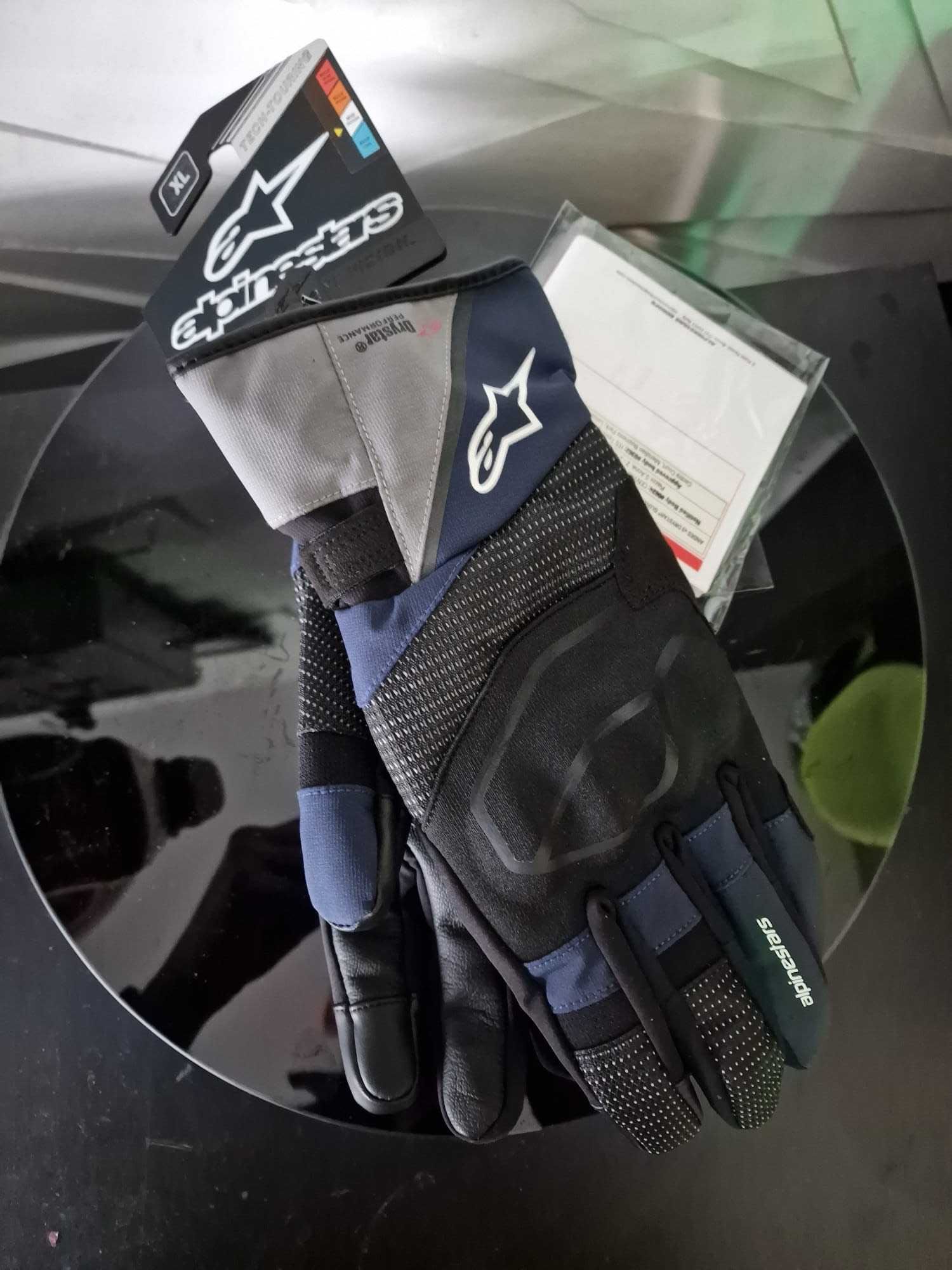 Rękawice motocyklowe Andes V3 DRYSTAR Black/Dark Blue sklep, GRATISY!