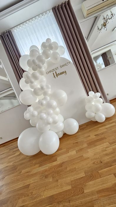 Ścianka dekoracja balony girlanda