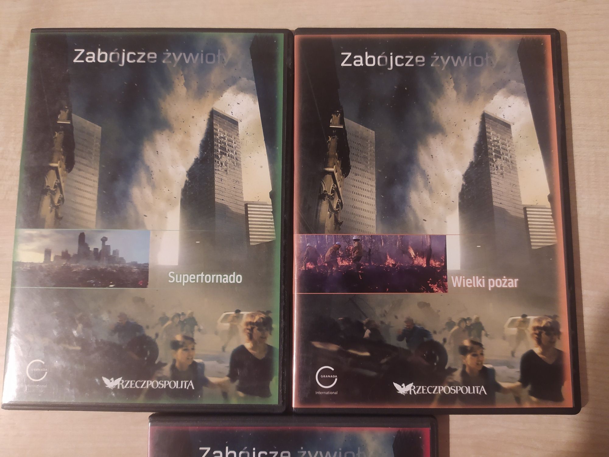 Zabójcze żywioły - 3 części - dvd