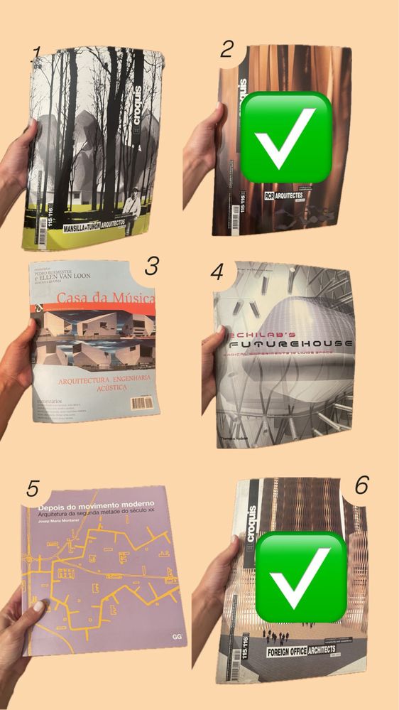 Livros de arquitetura