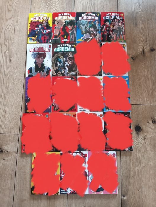 Sprzedam mangi My Hero Academia