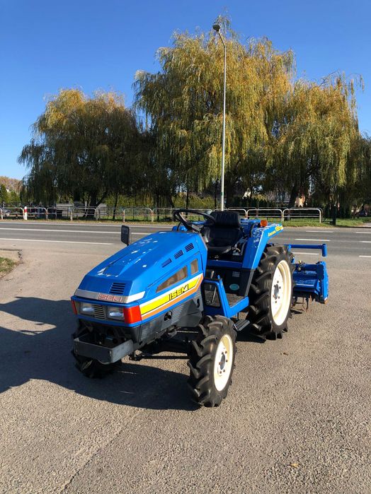 Traktorek Iseki TU185 z glebogryzarką 18KM 4x4 3 cylindry