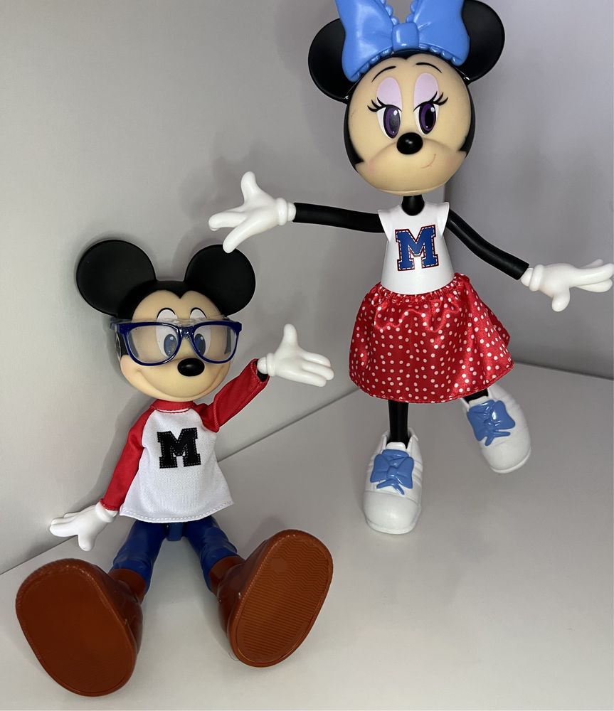 Jakks Pacific Disney myszki Minnie i Mikey NOWY ZESTAW friend pack