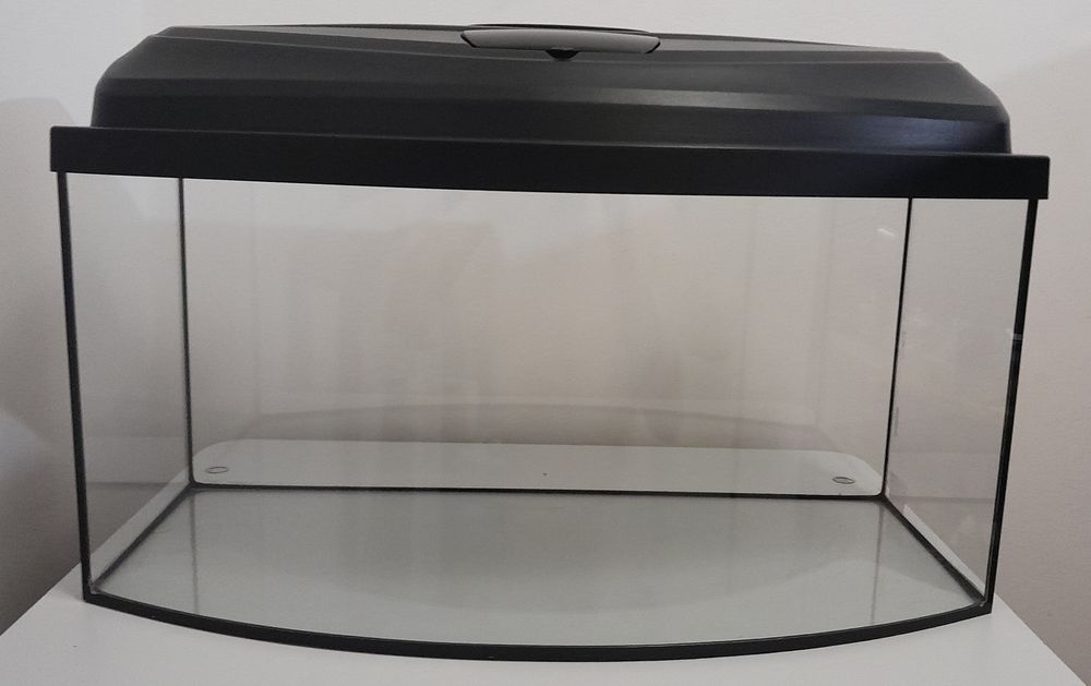 Akwarium 54/60l AQUASZUT zestaw lampka, pompka itp.  jak nowy