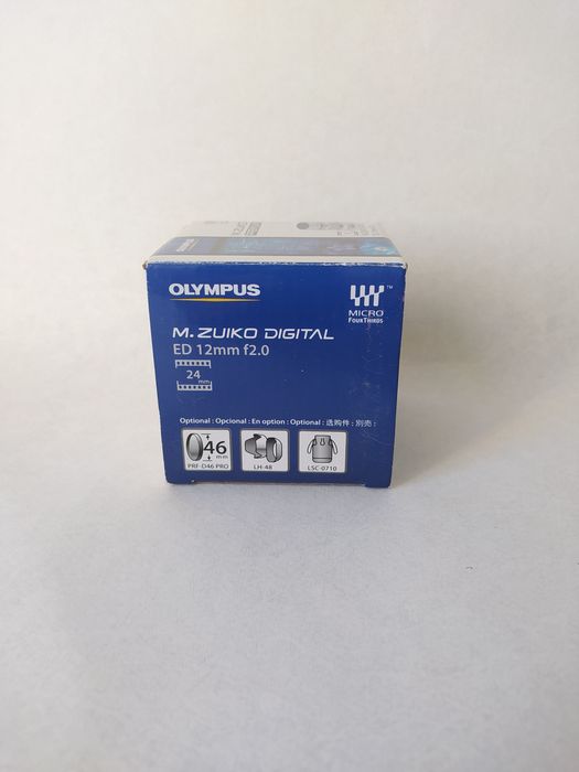Об'єктив Olympus ZUIKO DIGITAL ED 12mm 1:2,0 НОВИЙ