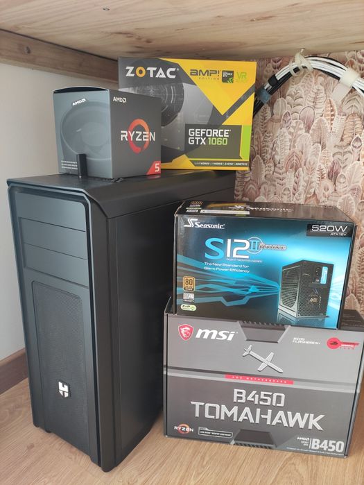 PC Gaming Ryzen 5 2600 GTX 1060 GB