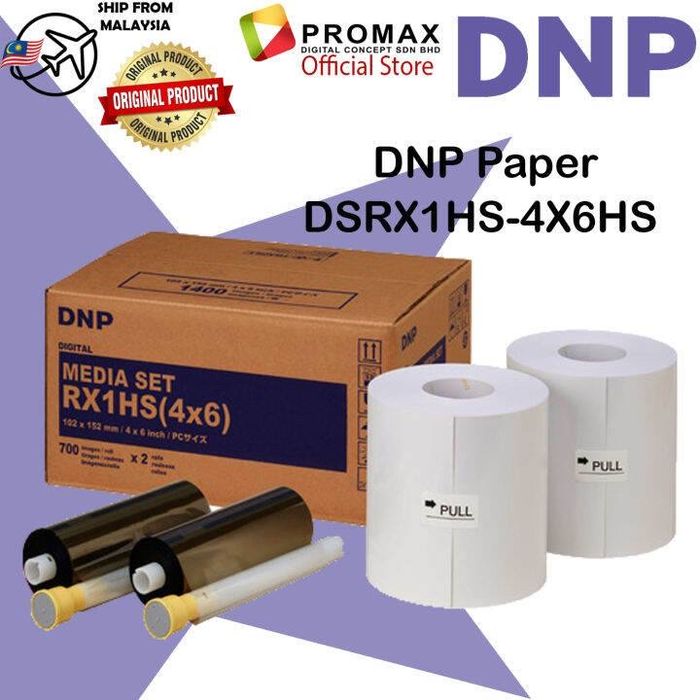Фотопапір dnp rx1 hs 4•6  10х15
