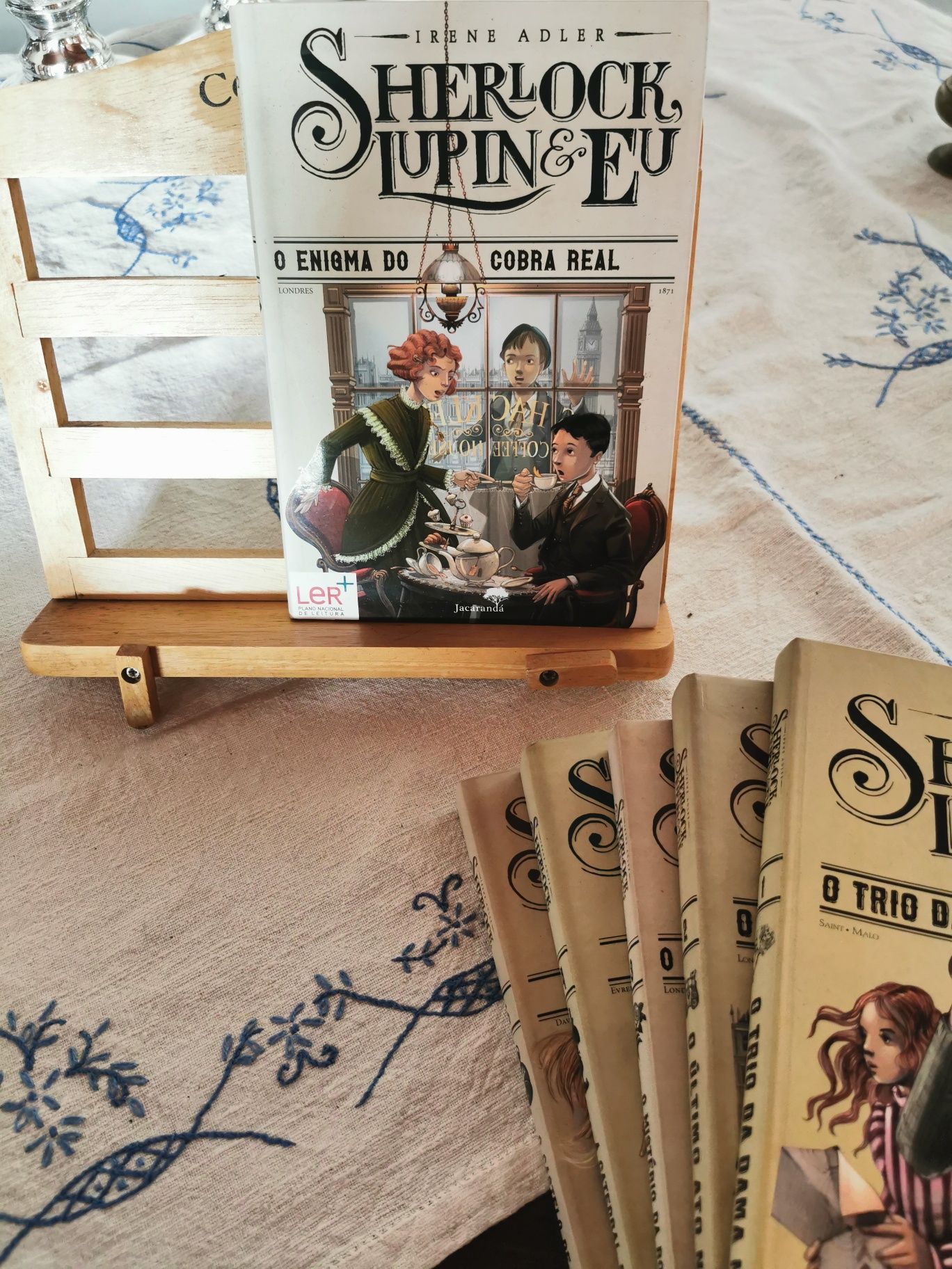 Sherlock, Lupin & eu - livro juvenil
