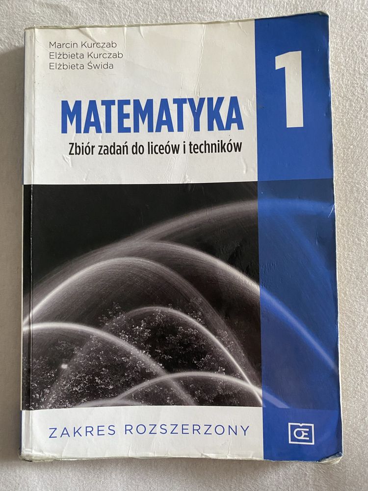 Zestaw podręcznik + zbiór zadań matematyka zakres rozszerzony klasa 1