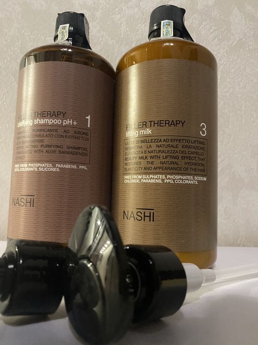 Nashi argan 1,2,3  шампунь кондиціонер та елексир