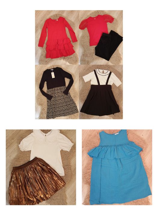 Paczuszka ubrań dziewczęcych rozm.158