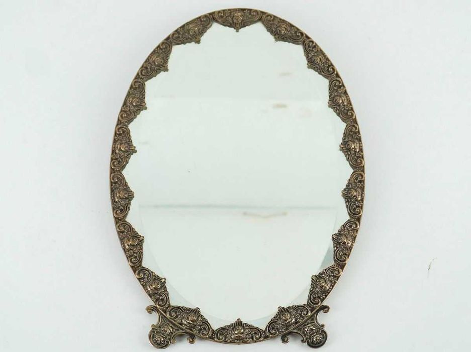 Espelho de Mesa em Prata Portuguesa