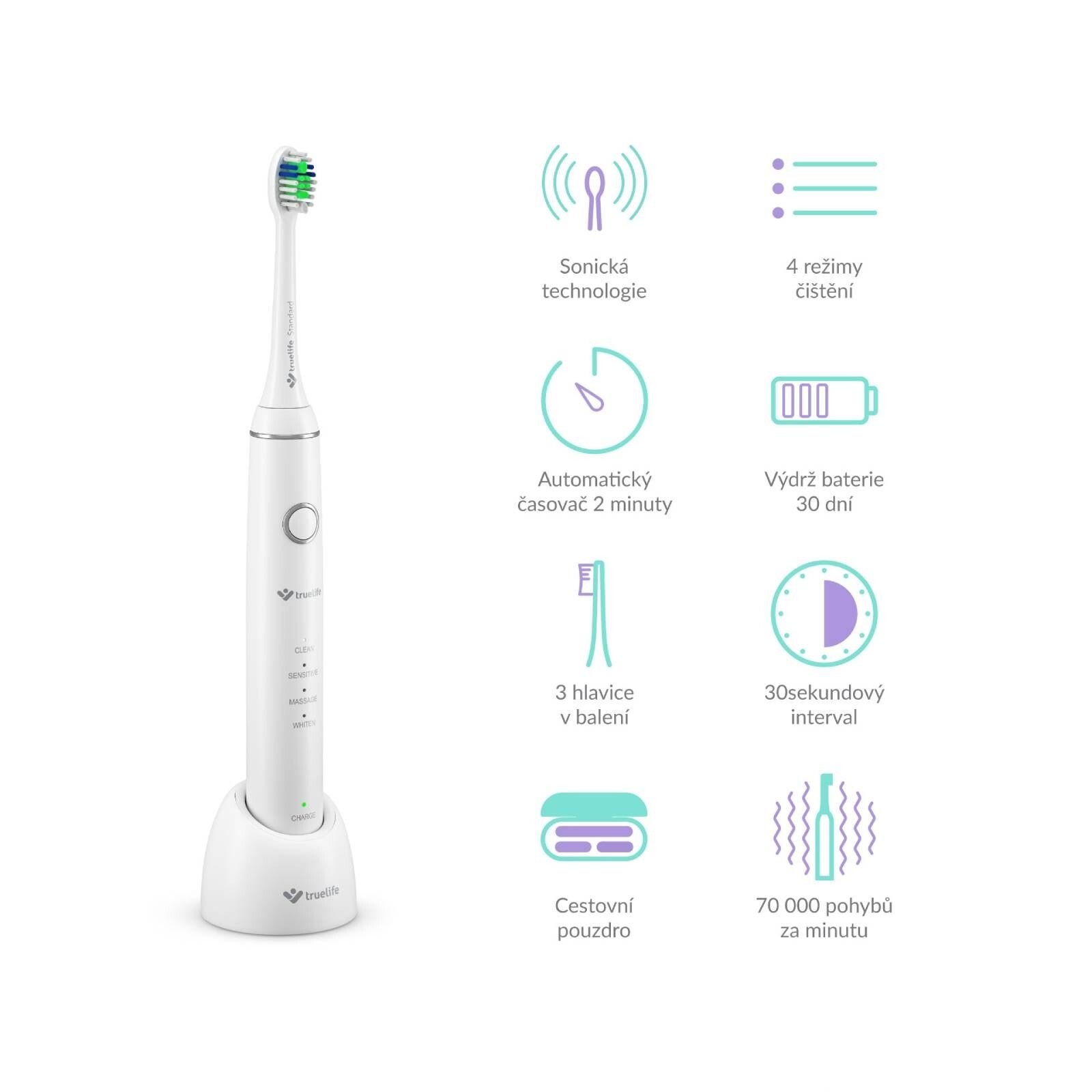Szczoteczka soniczna TRUELIFE SonicBrush Compact