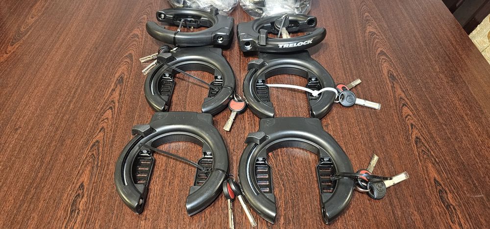 Blokada koła Trelock RS 453. Podkowa. 10szt.