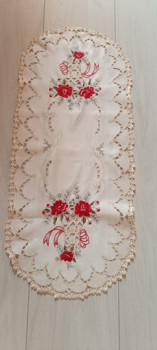 Serwetka obrus róże