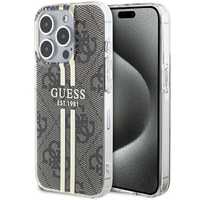 Etui Ochronne Guess Iphone 15 Pro 6.1" Brązowe - Kolekcja IML 4G