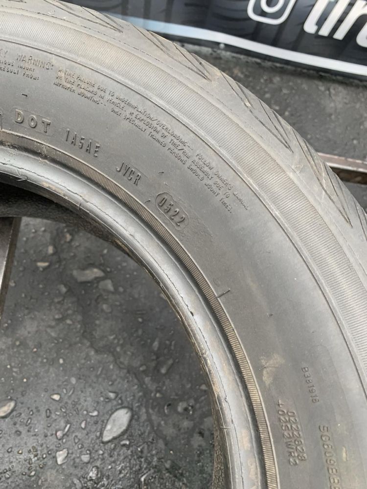 Шини 195/65 R15 пара Sava  2022р літо 7,2мм