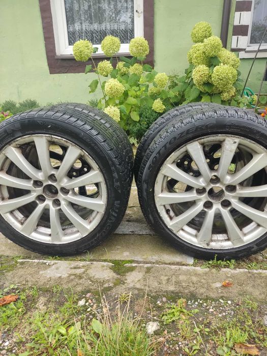 Felgi z oponami zimowymi Lexus is 220d 17cali 225x45x17