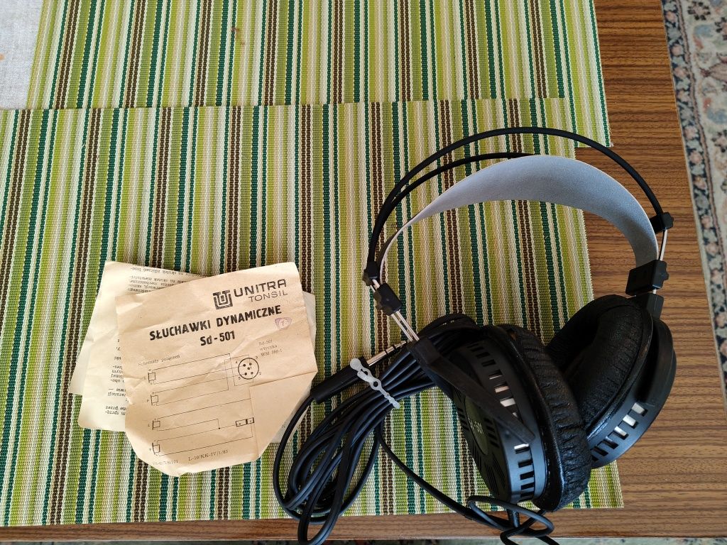 Słuchawki Dynamiczne Stereo Sd-501