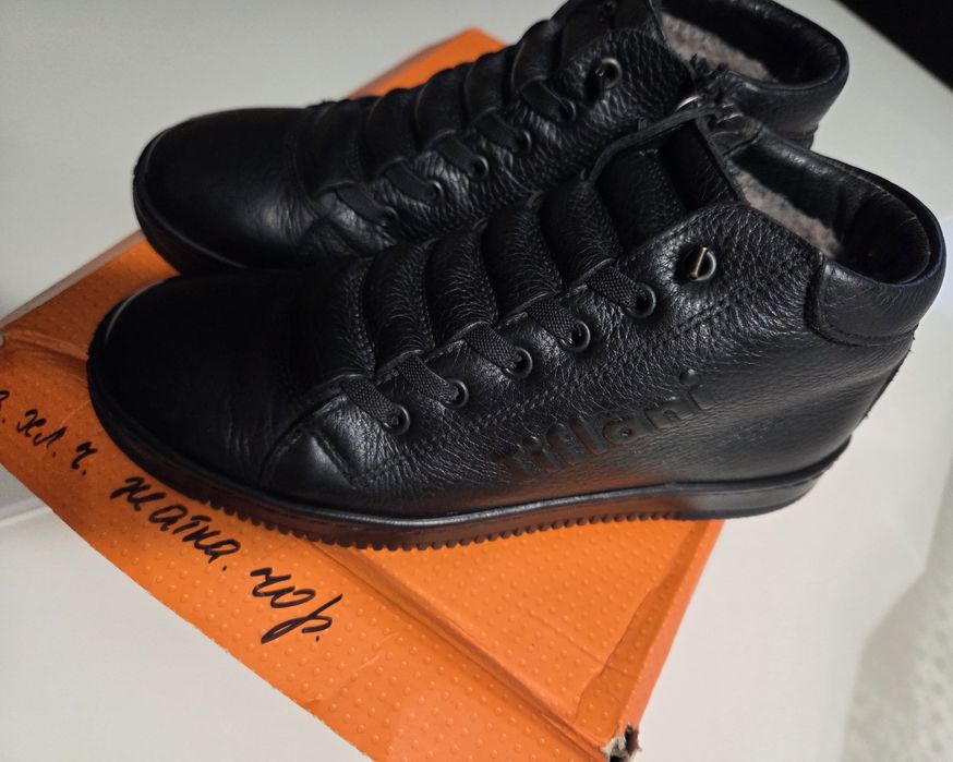 Шкіряні зимові черевики Tiflani для хлопчика 35 розмір