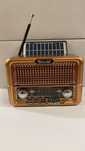 Radio retro Kuchenne Przenośne Głośnik Bluetooth TF MP3 USB Solar led