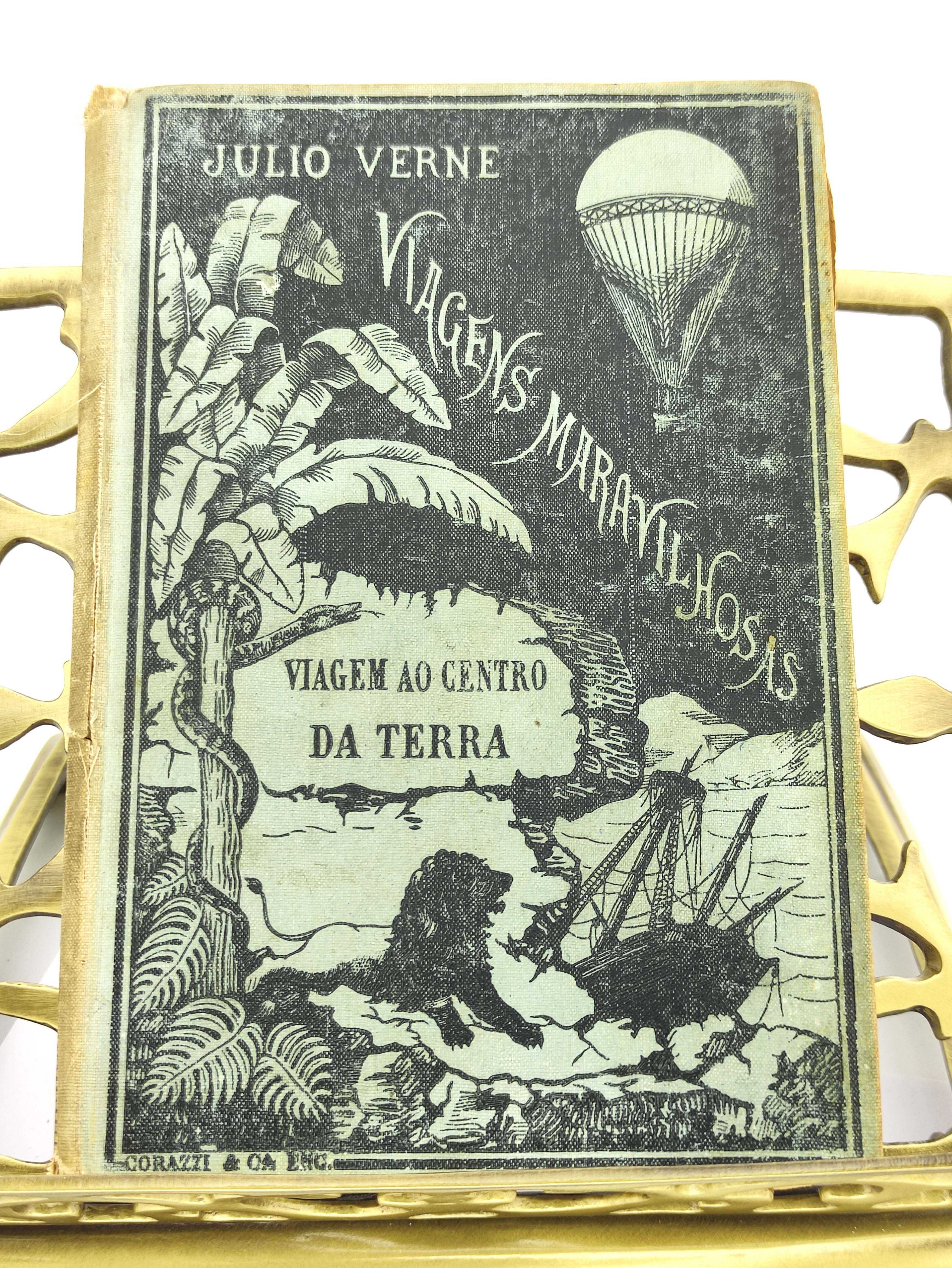 Livro "Viagem ao Centro da Terra", de Júlio Verne (1886)