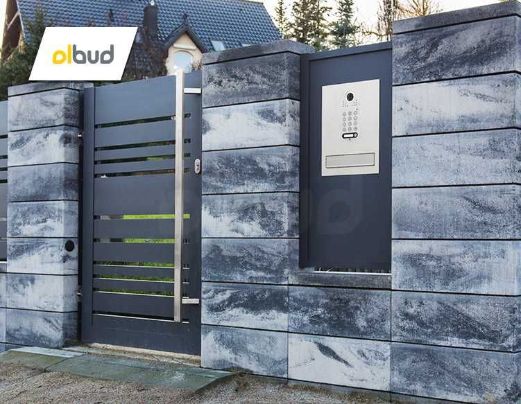 Bloczki ogrodzeniowe gładkie ROMA HORIZON ONYX- Tczew kurier