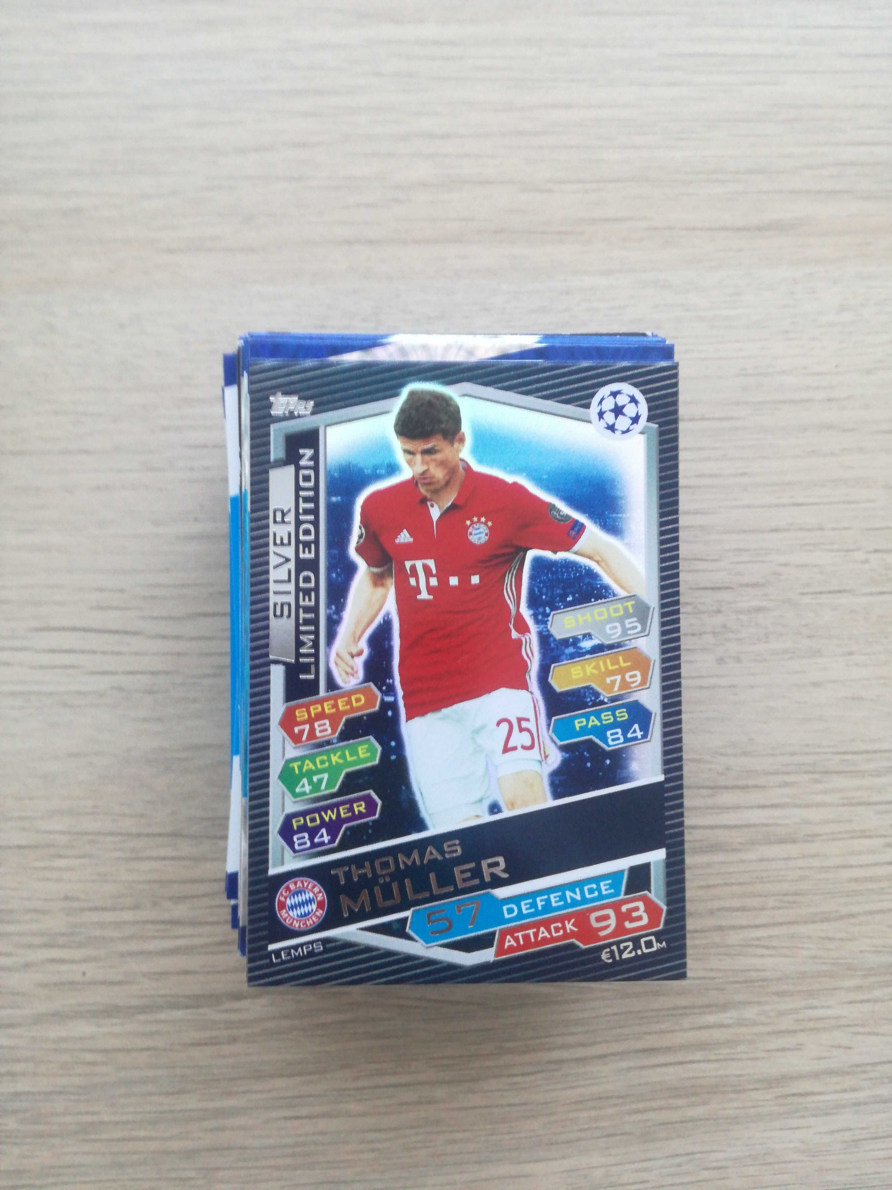 Karty topps Champions league 16/17