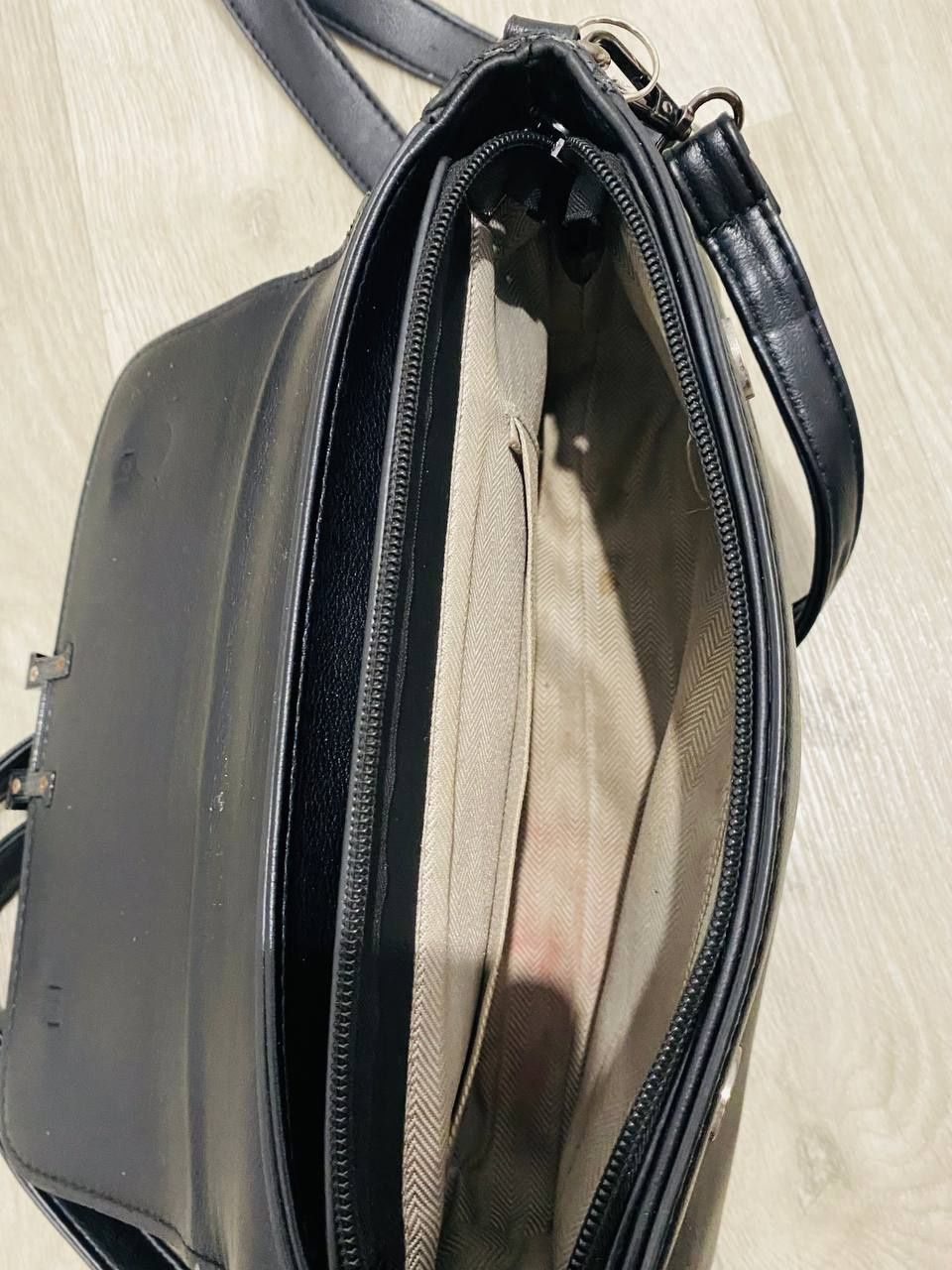 Сумка Hermes чорного кольору